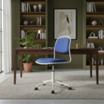 Silla De Computación Sin Apoyabrazos Resistente 2 Colores