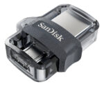 Pendrive Sandisk Ultra Dual M3.0 16gb 3.0 Negro Y Transparente Negro/transparente