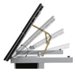 Mesa De Dibujo Tecnico Arquitectura Tablero Metal Unica Premium - Image 3