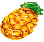 Colchoneta Flotador Inflable Anana 43310 174x96cm Bestway Naranja Con Verde - Image 2