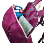 Mochila Urbana Y Senderismo Moderna Reforzada Premium Color Violeta Oscuro Diseño De La Tela Liso - Image 4