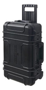 Caja De Herramientas Ubermann Plástico Con Ruedas Premium Negro