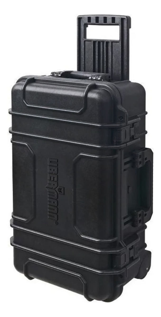 D_NQ_NP_694670-MLA88825805399_072025-F.jpg Caja De Herramientas Ubermann Plástico Con Ruedas Premium Negro - Image 1