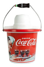 Máquina Para Hacer Helado Nostalgia Coca-cola 3.785l Roja Rojo
