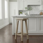 Taburete Banqueta Alta Silla Bar Desayunador Diseño Premium Laqueado Marrón Claro