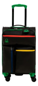 Valija De Viaje Benetton Grande Con Tsa Diseño Calidad