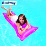 Flotador Inflable Cama Montable Para Piscina Camastro 183 Cm Color Rosa - Image 7