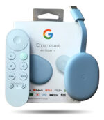 Google Chromecast 4ta Generacion 4k Con Google Tv Premium Azul Acero Estándar