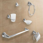 Set Accesorios De Baño Metalico Resistente Calidad Premium - Image 2