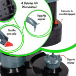 Pelador De Frutas Y Verduras Hoja Acero Inoxidable Premium - Image 2