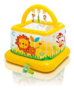 Corralito Inflable Baby + Set De 100 Pelotas Bestway Multicolor - Image 2