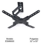 Soporte Tv Móvil Articulado Bigmarket Esm8000 32-55 Pulgadas 30kg Negro - Image 4