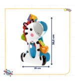 Cebra Bloques De Actividades Fisher Price Aprendizaje Color Blanco - Image 3