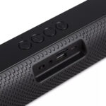 Barra De Sonido Soundbar 10w Bluetooth Estereo Para Pc Y Tv  Negro - Image 3