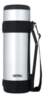 Termo Thermos Termico 1l Acero Inoxidable Con Correa