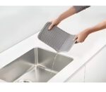 Escurridor Alfombra Plegable De Secado Joseph Duo Silicona Color Gris - Image 3