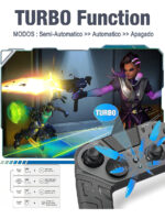 Joystick Inalámbrico Dynacom Dy-054346 Negro Bluetooth Ps4 Xbox - Image 9