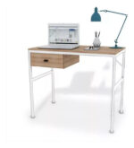 Escritorio Para Oficinas Madera Metal Moderno Industrial - Image 2