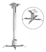 Soporte Proyector 3 En 1 Techo Pared Extensible Ramos Mejia Blanco - Image 2