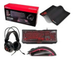 Combo Kit Gamer Retroiluminado Teclado Pad Auricular Mouse ! Thermaltake - Image 2