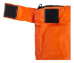 Bolsa De Dormir Para Adultos Poliester 190x75 Cm Con Cierre Naranja - Image 3
