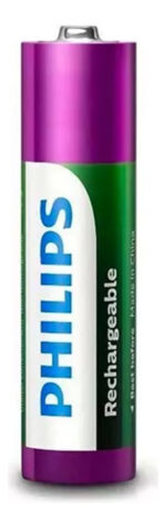 Pila Aa Recargable Philips 2500mah Calidad Premium - Image 2