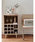 Vinoteca Copero Mini Bar De Madera Moderno Diseño Calidad - Image 3