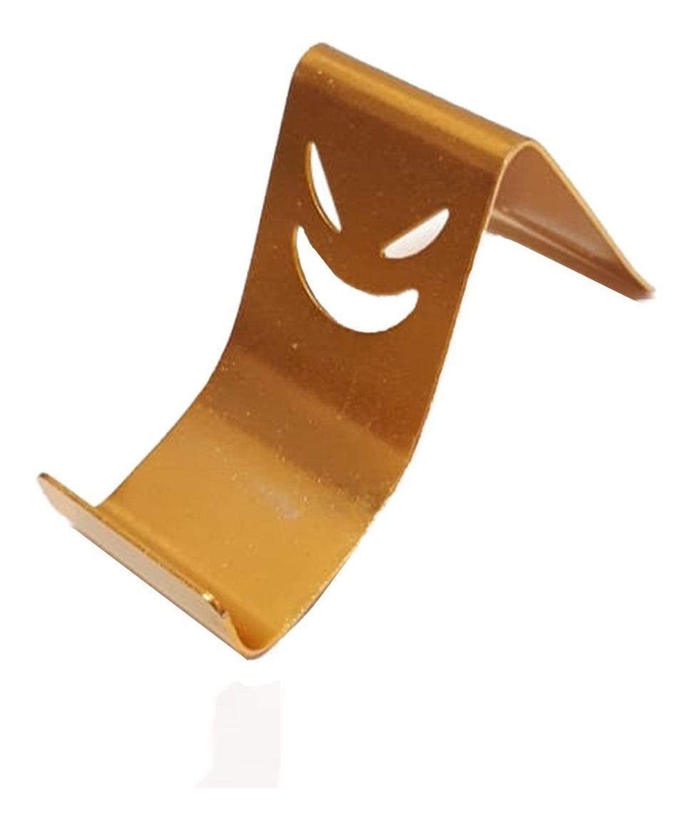 D_NQ_NP_716111-MLA44341691412_122020-F.jpg Soporte Para Celular Posicion Horizontal Metal Diseño Carita - Image 1