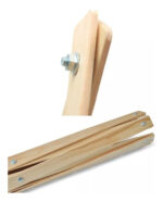 Cesto Canasto Guarda Ropa Sucia 71x46 Laundry Premium Madera - Image 4