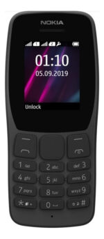 Nokia110 (2019) Dual Sim 32 Mb Negro32 Mb Ram Negro