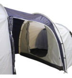 Carpa Tunel Camping 8 Pers. Doble Dormitorio Poliéster Azul Y Plateado - Image 7