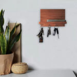 Porta Llave Organizador De Pared Llavero Calidad Premium Color Marrón - Image 4