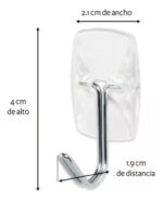 Ancho De Acero X3 Unidades Pequeños Calidad Premium Blanco - Image 2