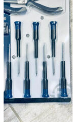 Set De Herramientas 24 Piezas Cromadas Calidad Premium Cromo Y Azul - Image 4