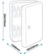 Armario Guarda De 24 Llaveros Cofre Ordenador Porta Llave - Image 2