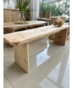 Banco De Madera Cipres Rustico Reforzado Calidad Premium - Image 2