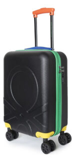 Valija Benetton Vintage Con Candado Tsa Diseño Calidad - Image 3