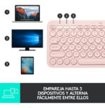 K380 Multidevice Bluetooth Keyboard Color Del Teclado Rosa Idioma Español - Image 3