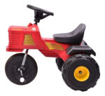 Triciclo Tractor A Pedal Para Niño Calidad Diversion Rojo