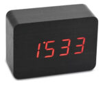 Reloj Despertador Madera Led Temperatura Fecha Alarma Usb - Image 4