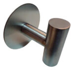 Set Accesorios Baño Zinc Cromado 3 Piezas Adhesivas Toallero Plateado - Image 4