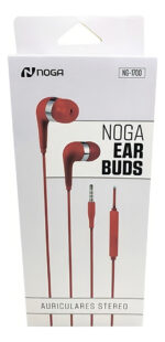 Auriculares Cableados In Ear Noga 1700 Micrófono 3.5mm Negro - Image 4