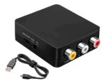 Convertidor Hdmi A Av Rca Adaptador Calidad Premium