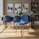 Silla De Comedor Scandia Diseño Eames Premium Ramos Mejia