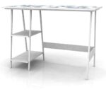 Escritorio Ideal Dibujo Mesa Pc Repisas Con Diseño Premium - Image 4