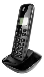 Telefono Inalambrico Con Id De Llamadas Altavoz Remarcado Negro - Image 3