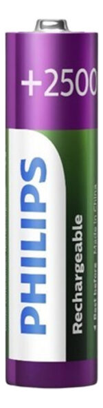 Pila Aa Recargable Philips 2500mah Calidad Premium