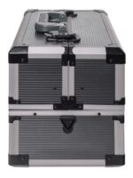 Caja De Herramientas De Aluminio Cantilever Calidad Premium Gris - Image 2