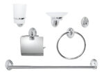 Set Accesorios De Baño Metalico Resistente Calidad Premium
