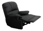Sillon Reclinable Relax Premium Con Apoya Pies Ult Modelo Negro Liso - Image 4